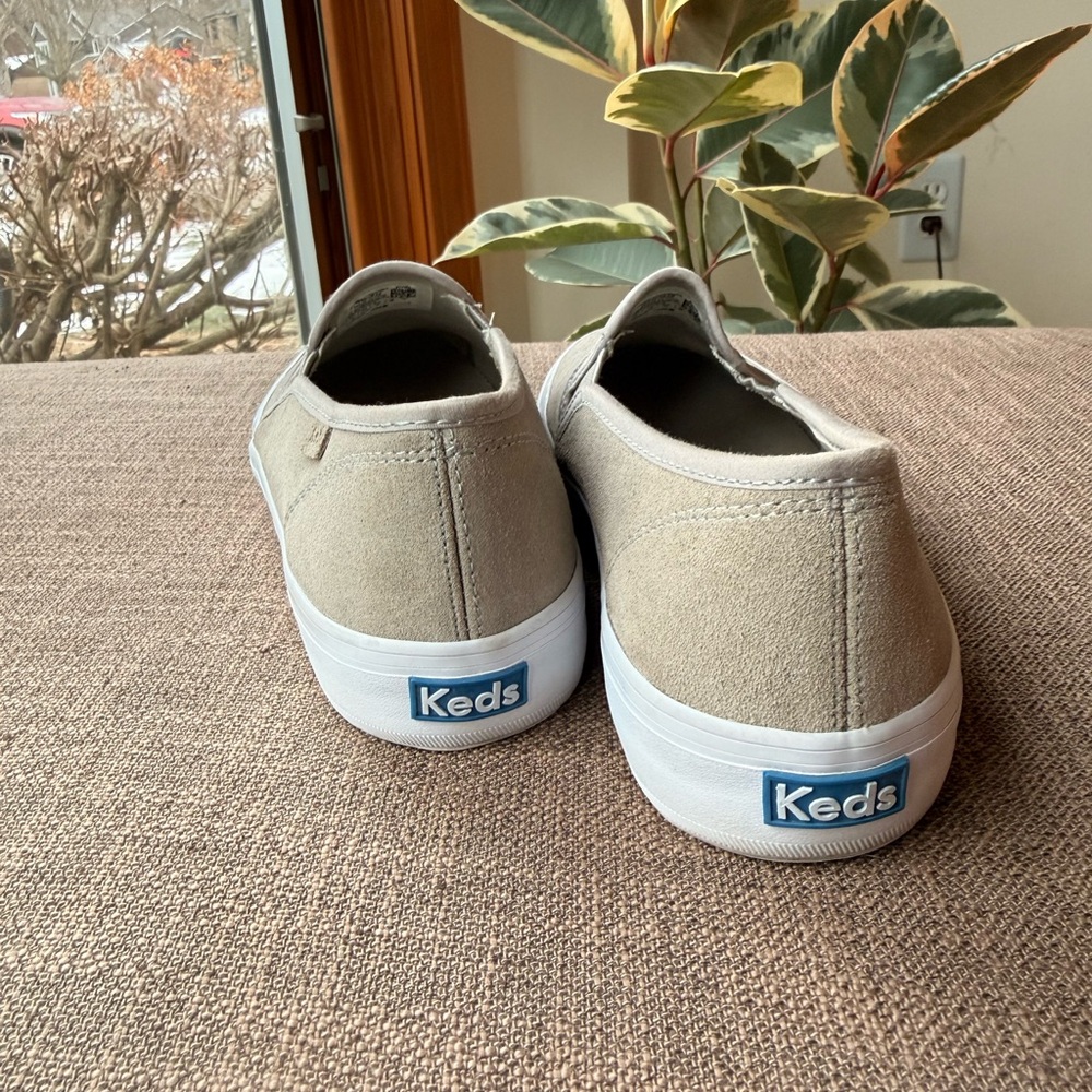 Keds Beige Slip-On Sneakers - Picture 11 of 12